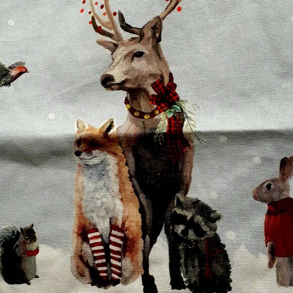 NEW!! Children's Chef Holiday Animal Bunch Apron by Green Box Art - 100% Cotton! - Picture 4 of 8